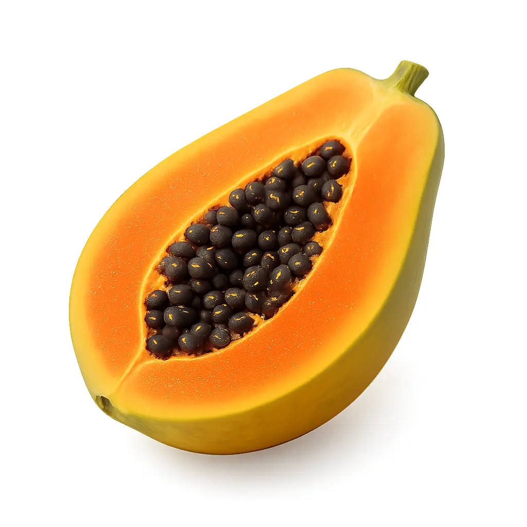 Papaya — bağırsak konforuna destek olabilecek ekstre